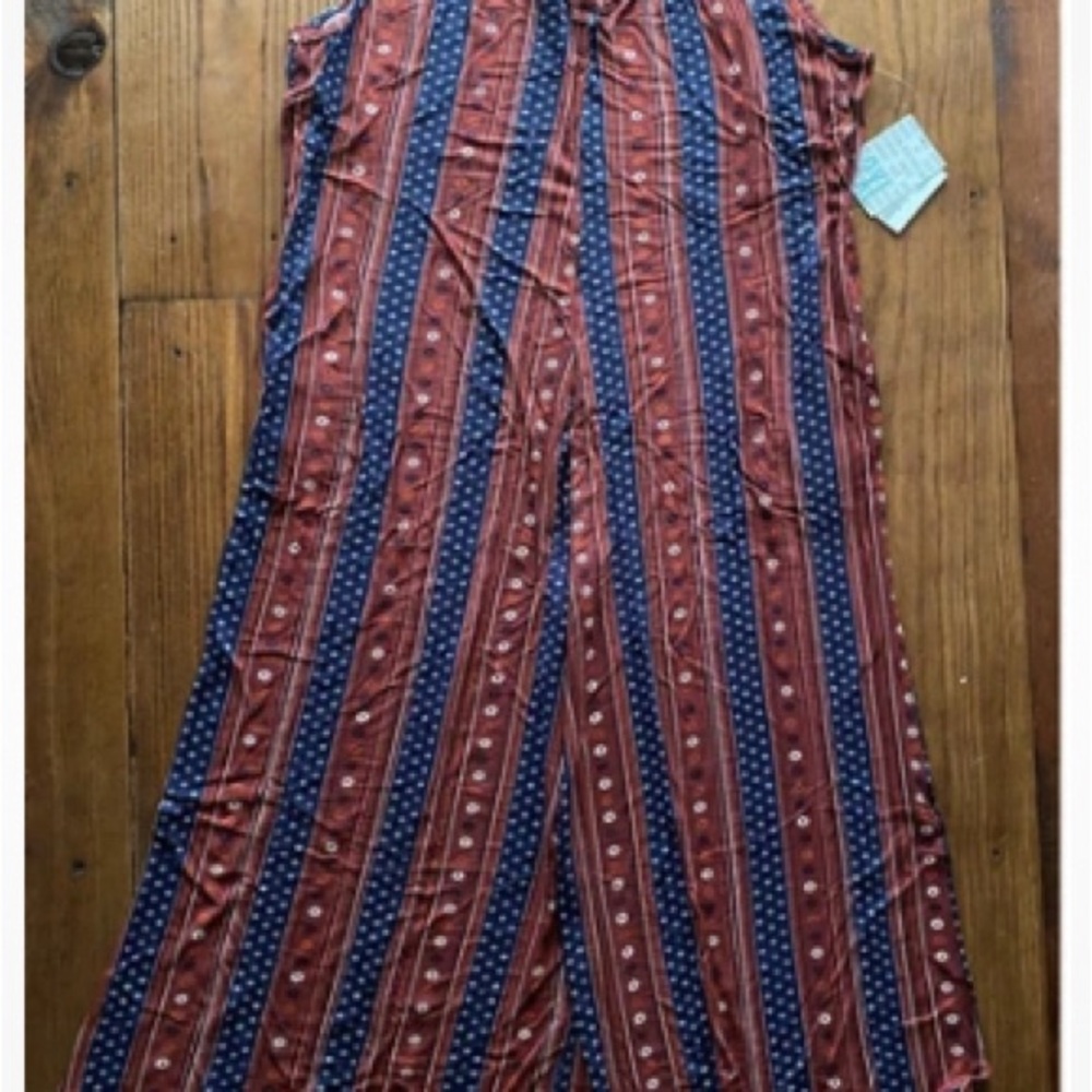 LuLaRoe Natalie 2XL Sleeveless Jumpsuit